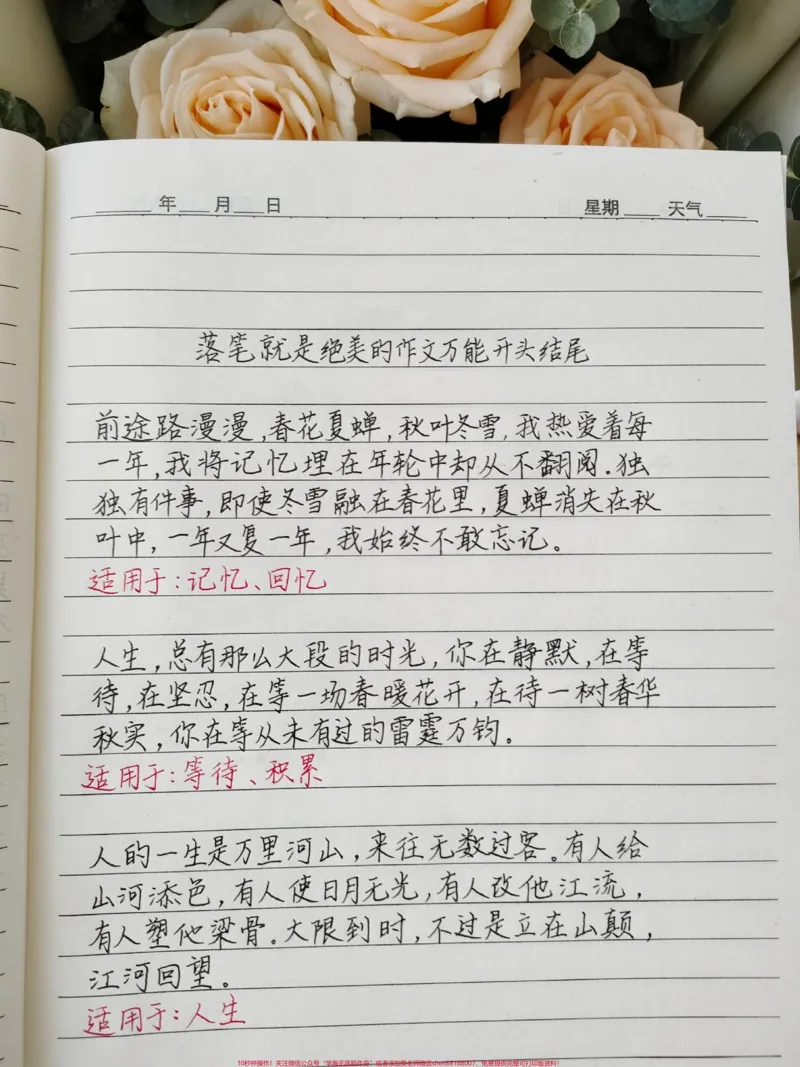 《落笔就是绝美的作文结尾段落#手写文字#作文#作文素材#文字的力量_最新小学1-9年级各科+幼升小+综合类学习资源汇总包_价值20万元！最新小学1-9年级各科+幼升小+综合类学习资源汇总包》第1页预览