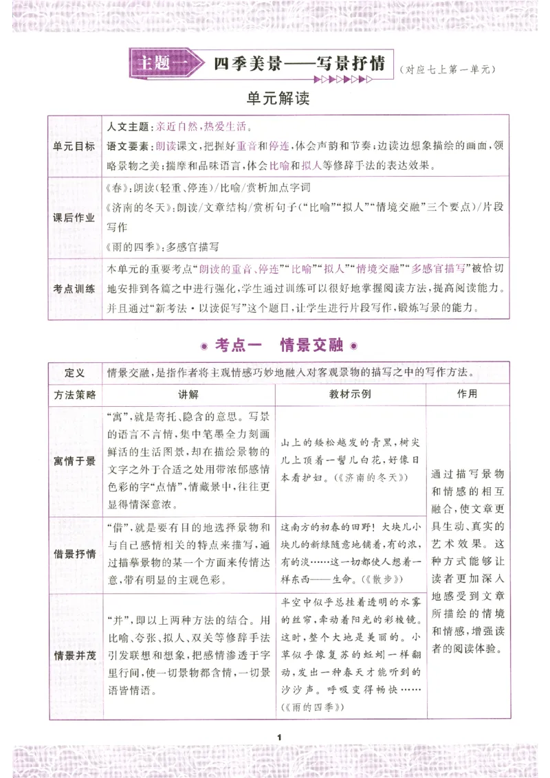 《语文花开-现代文阅读-7年级_2026秋初中教辅合集_2027语文花开_2027初中《语文花开•现代文阅读》7年级》第8页预览