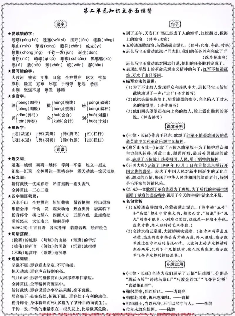《六年级上册单元知识点总结。#关注我持续更新小学知识#学习资料分享#知识点总结#小学语文#六年级@qunju888.com小助手@qunju888.com创作者中心@qunju888.com热点宝@qunju888.com创作者大会》第2页预览