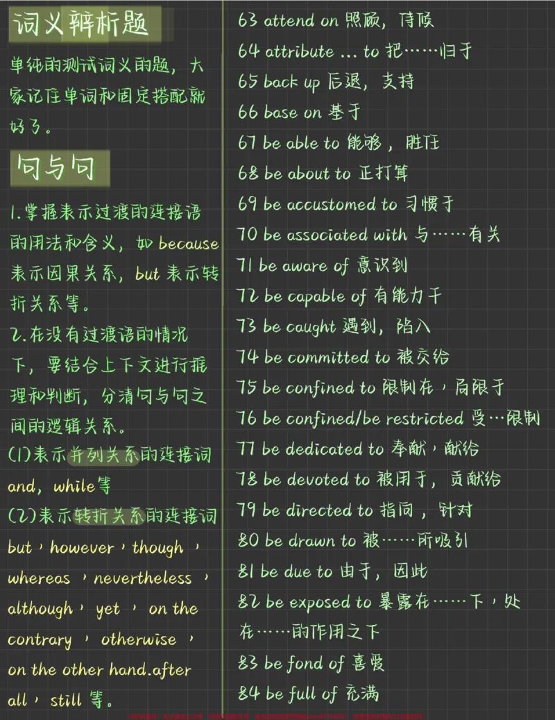 《完形填空常考的一些重点词汇以及做题技巧,英语不好就多看几遍,只有坚持不懈的努力才会进步得更快,你该努力啦#完形填空#英语#手写笔记#图文伙伴计划#qunju888.com图文来了》第4页预览