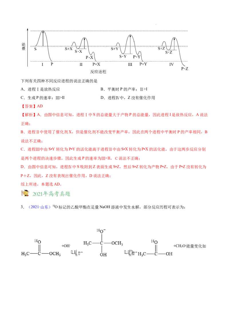 《专题07化学反应中的能量变化及反应机理——三年（2020-2022）高考真题化学分项汇编（新高考专用）（解析版）_初高中资料库_高中资料库（转存避免链接过期失效）_高中化学》第2页预览