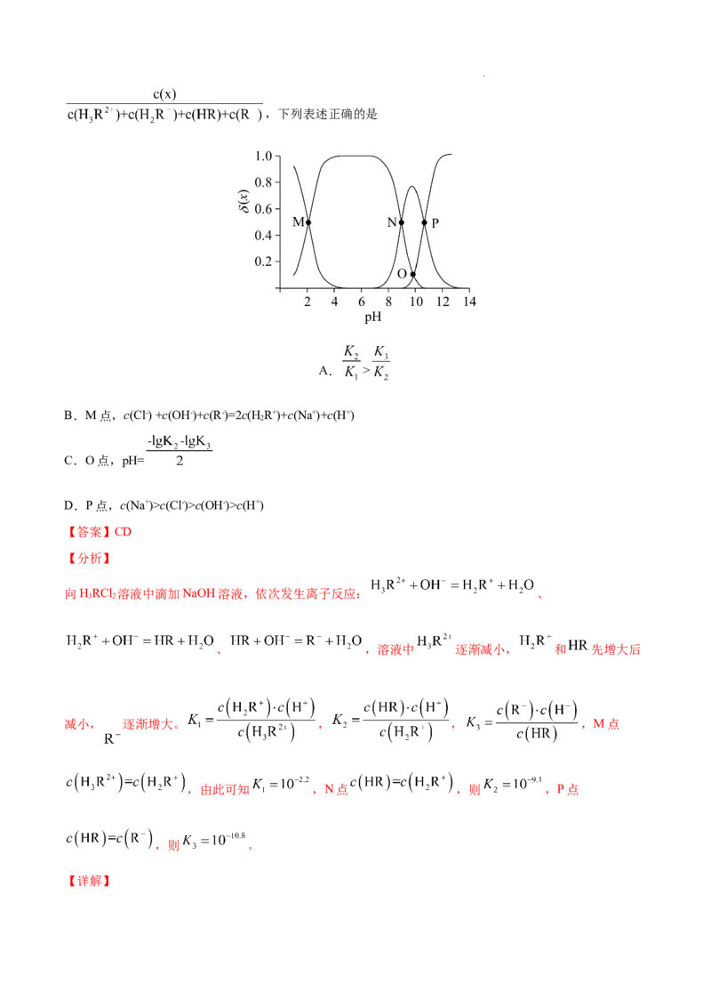 《专题10水溶液中的离子平衡——三年（2020-2022）高考真题化学分项汇编（新高考专用）（解析版）_初高中资料库_高中资料库（转存避免链接过期失效）_高中化学》第10页预览