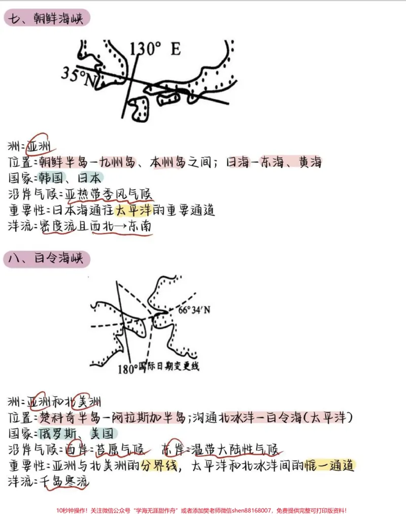 《吃透这些地理稳上90!地理不好的同学刷到了就背一下吧#地理#高中地理#知识点总结#每天跟我涨知识#图文伙伴计划_最新小学1-9年级各科+幼升小+综合类学习资源汇总包》第4页预览