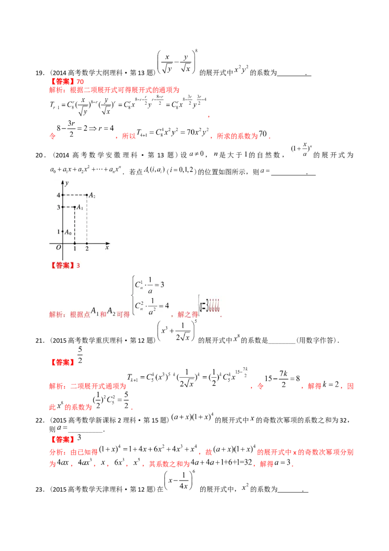《专题19概率统计多选、填空题（理科）（解析版）-十年（2014-2023）高考数学真题分项汇编（全国通用）_初高中资料库_高中资料库（转存避免链接过期失效）_高中数学》第8页预览