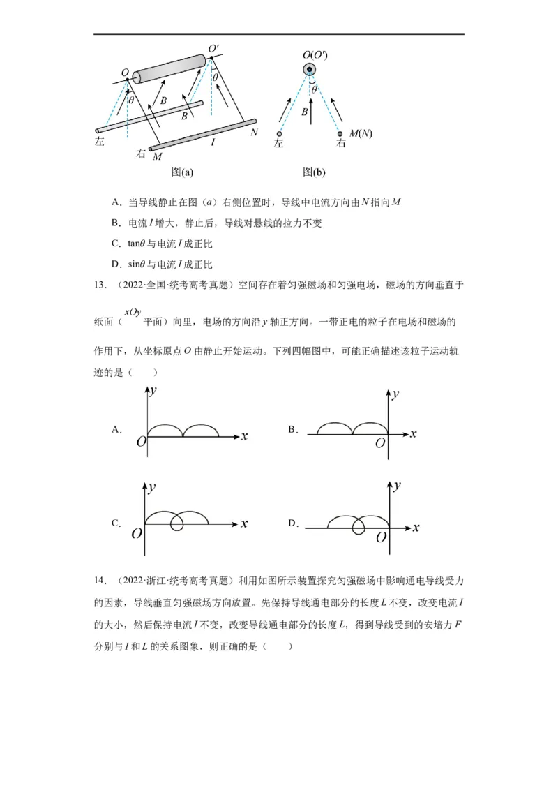 《专题09磁场(原卷版)_初高中资料库_高中资料库（转存避免链接过期失效）_高中物理》第6页预览