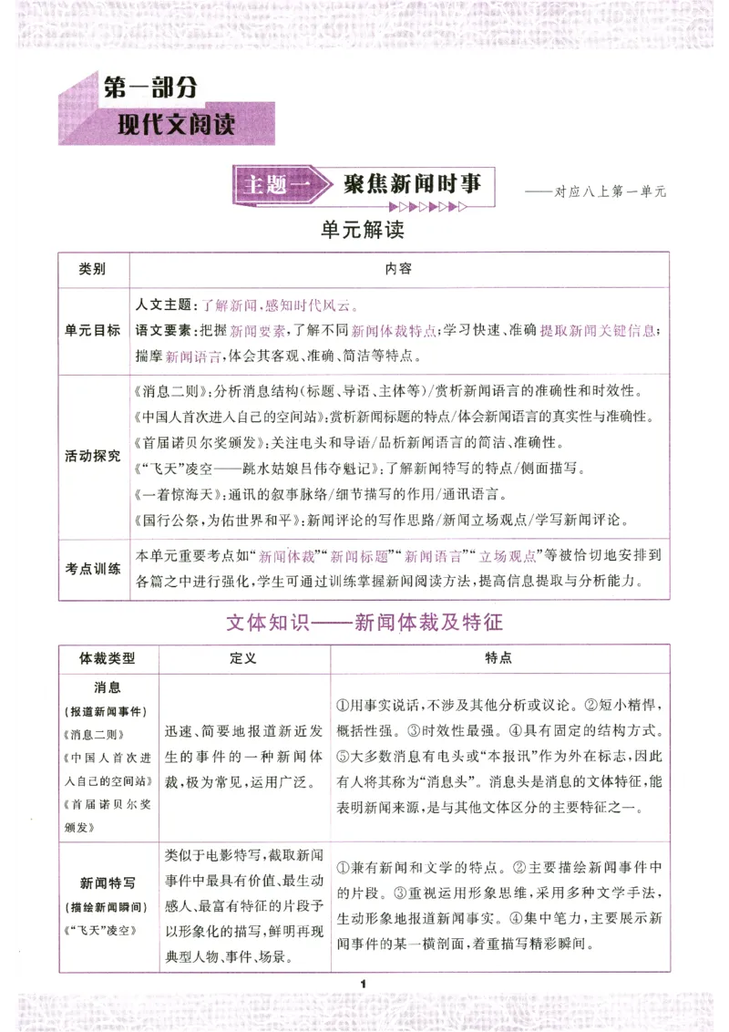 《语文花开-现代文阅读-8年级_2026秋初中教辅合集_2027语文花开_2027初中《语文花开•现代文阅读》8年级》第8页预览