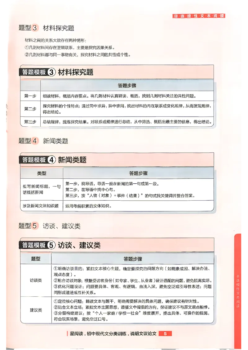 《非连续性文本阅读_2026秋初中教辅合集_2027学习之星_2027《学习之星●非连续性文本分类训练》（初中）（语文）》第7页预览