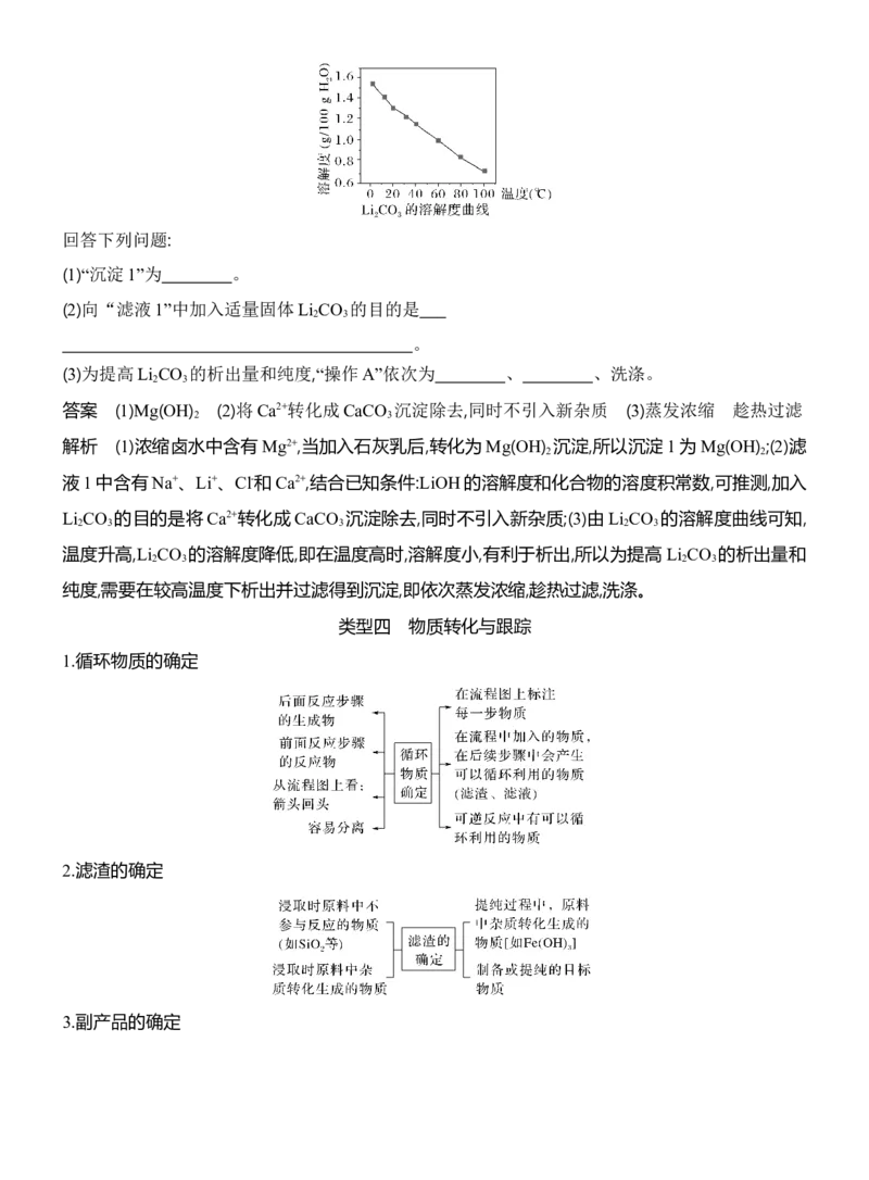 《2027届高三化学一轮复习讲义：7.9无机化工流程题的破解_高考一二三轮复习_化学_2027年高考化学一轮_42027届高考化学一轮考点复习讲义》第6页预览