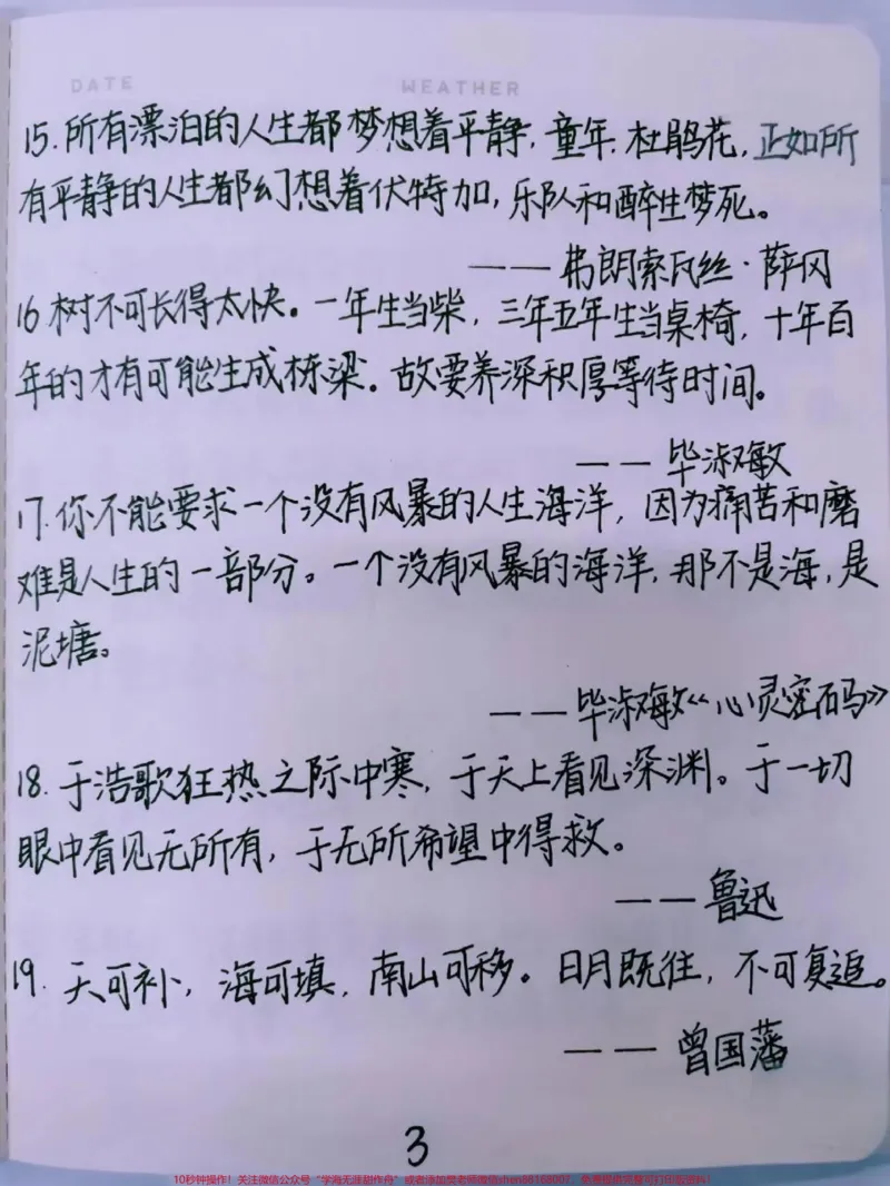 《惊艳语文老师的作文句子！#语文#作文#作文素材#图文伙伴计划#qunju888.com图文来了_最新小学1-9年级各科+幼升小+综合类学习资源汇总包_初中一线老师整理版资源（全网独家）》第3页预览