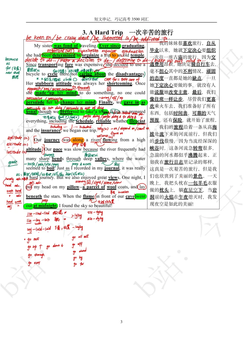 《40篇文章巧记高考3500词汇（笔记版）_初高中资料库_高中资料库（转存避免链接过期失效）_高中英语》第3页预览
