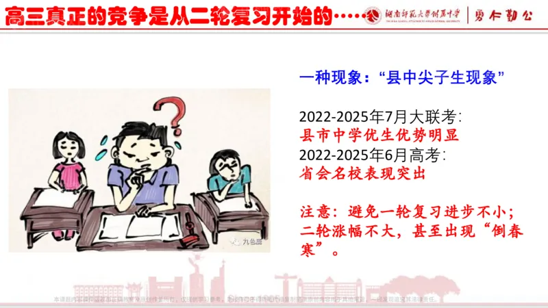 《综合-湖南师大附中李勇《破茧成蝶—二轮复习的蜕变法则与高分密码》(1)_2026版高中《二三轮复习+冲刺复习》》第3页预览