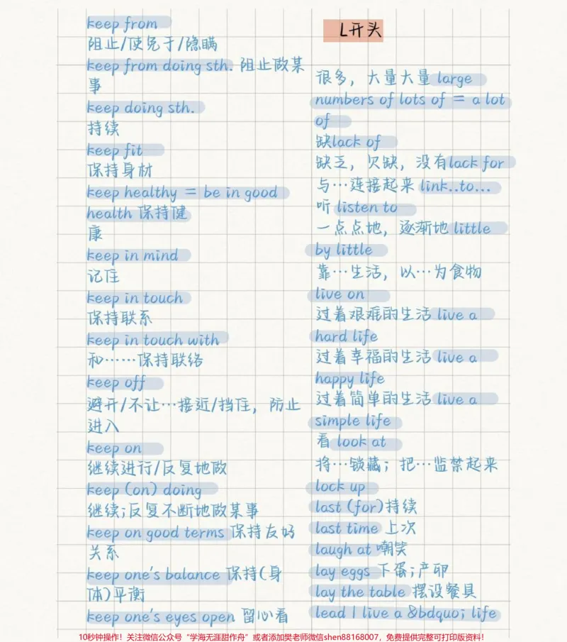 《背会它！！你的完形填空就稳了#英语#完形填空#英语没那么难#图文伙伴计划#qunju888.com图文来了_最新小学1-9年级各科+幼升小+综合类学习资源汇总包_初中一线老师整理版资源（全网独家）》第7页预览