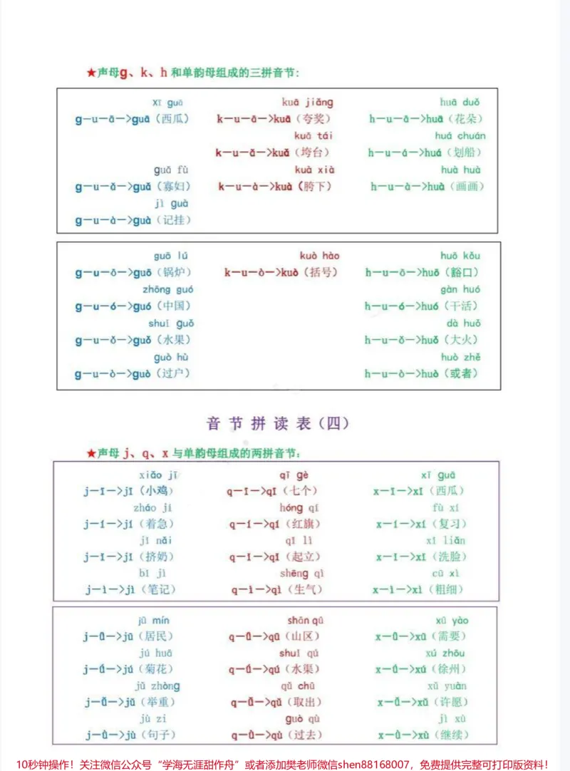 《我是拼读小能手，幼升关注哦♥️_最新小学1-9年级各科+幼升小+综合类学习资源汇总包_价值20万元！最新小学1-9年级各科+幼升小+综合类学习资源汇总包》第4页预览