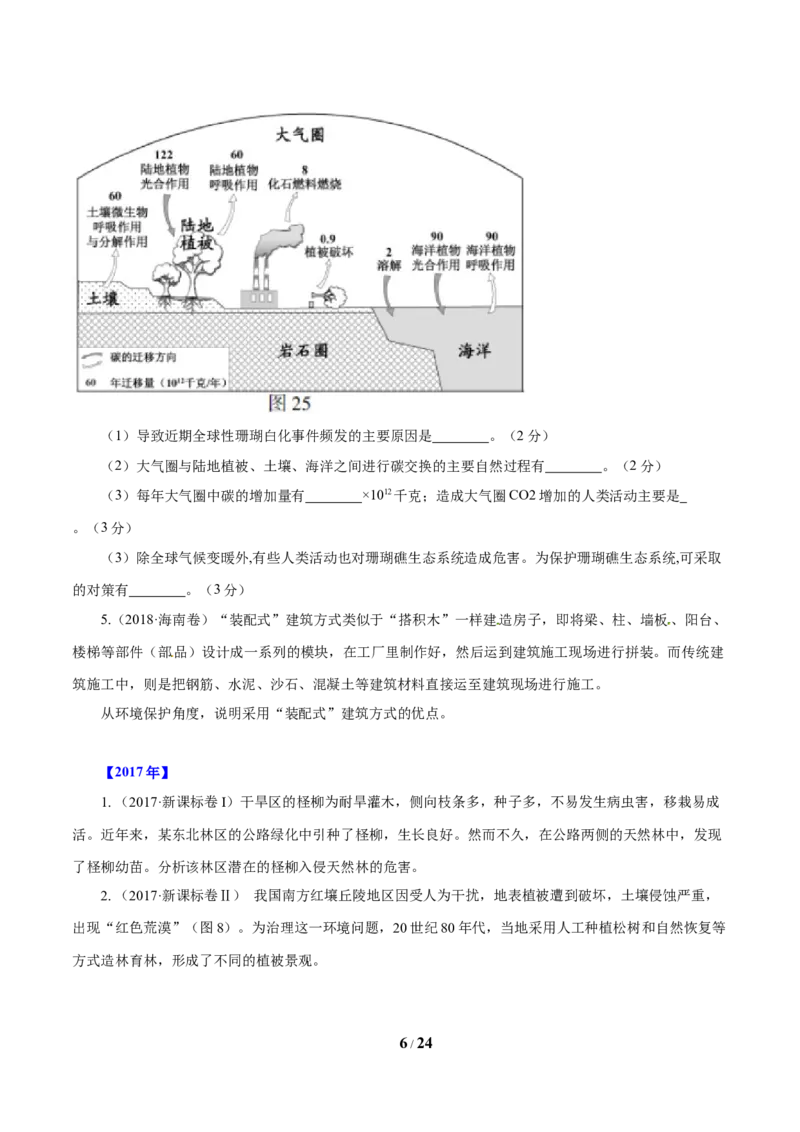 《专题17环境保护原卷版_初高中资料库_高中资料库（转存避免链接过期失效）_高中地理》第6页预览