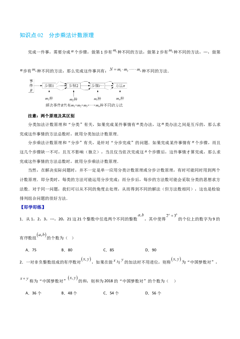 《第三章排列、组合与二项式定理（高效培优讲义）（原卷版)_2027高中必刷题_必刷题2027_2027高一高二必刷题_数学_YZ-133-高中数学同步精讲B版高一二三基础+培优讲义+专题练习word版电子_2026版》第4页预览