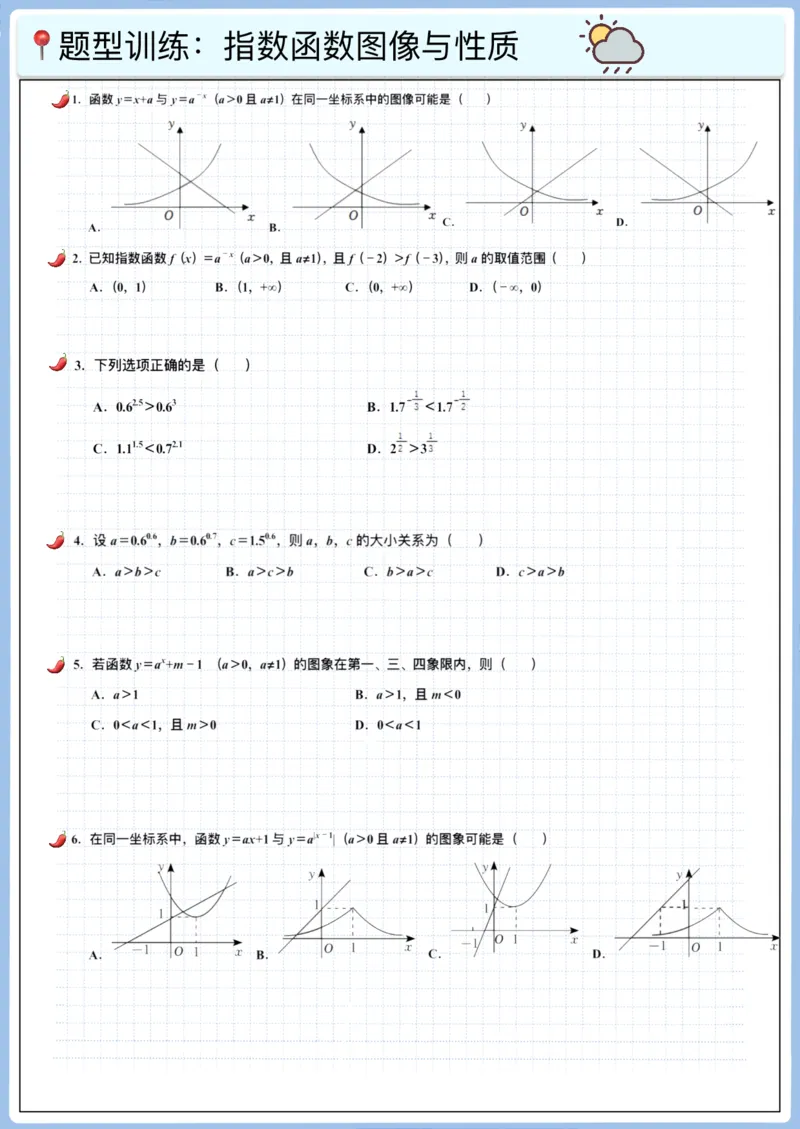 《高三冲刺笔记-函数07-10空白版_2026版高中《二三轮复习+冲刺复习》_高考数学冲刺笔记猫老师猫老师2026版高考数学冲刺笔记+猫老师2026年高考数学考点一遍过全套(完整版)_05函数》第7页预览