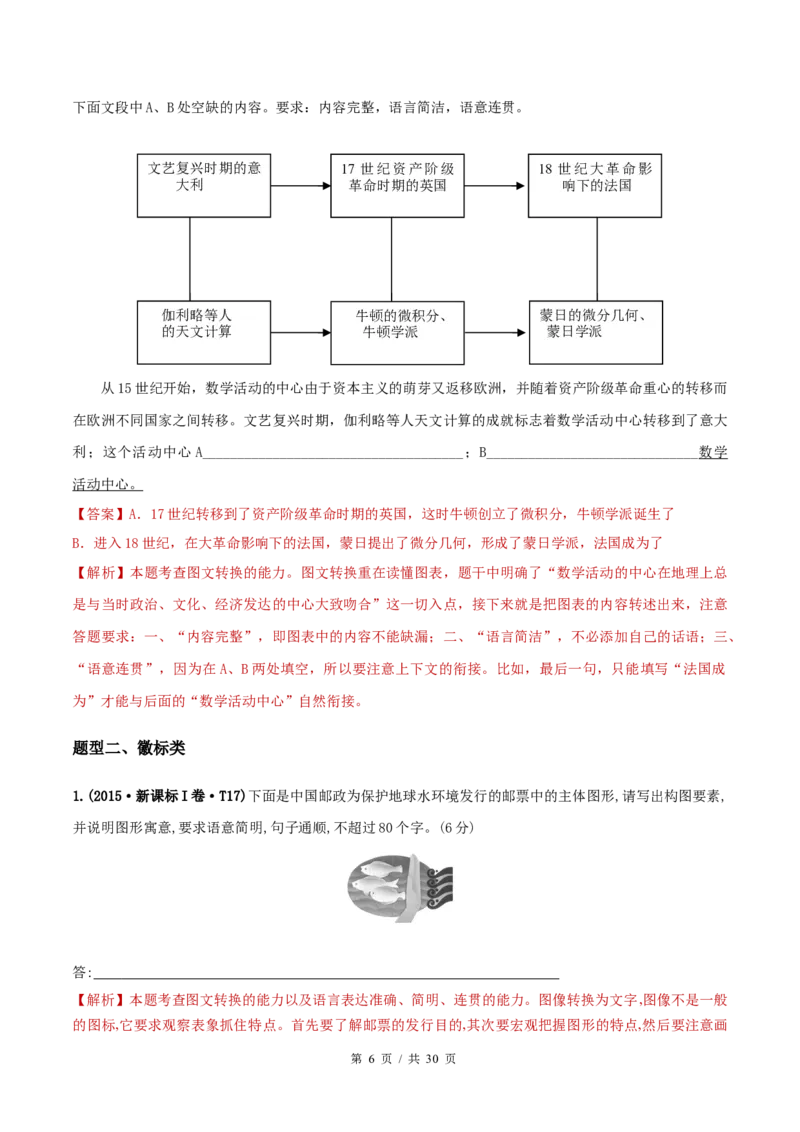 《专题14图文转换2010-2019年近10年高考语文真题分项版汇编（教师版）　(1)_初高中资料库_高中资料库（转存避免链接过期失效）_高中语文》第6页预览