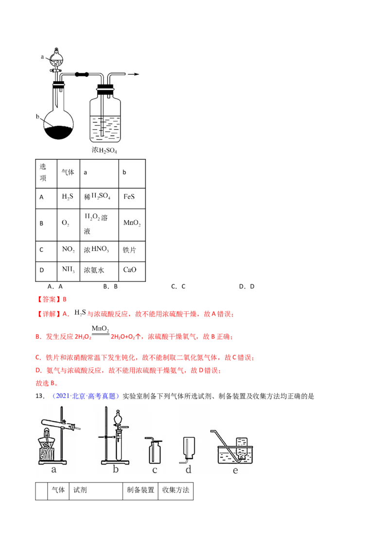 《专题55常见物质的制备（教师版）_高考一二三轮复习_化学_2026年-化学高考专项复习_十年（2016-2025）高考化学真题分类汇编（全国通用）-G15》第9页预览