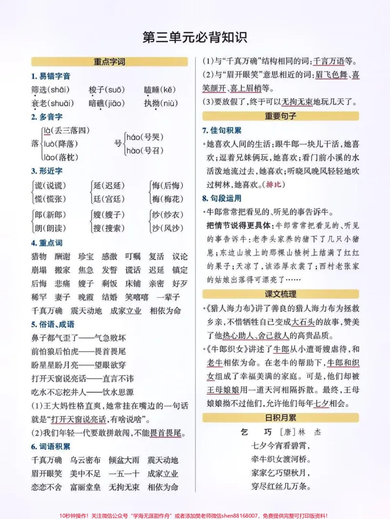 《五年级语文上册知识点总结。#关注我持续更新小学知识#暑假预习#知识点总结#小学语文#五年级语文上册@qunju888.com小助手@qunju888.com热点@qunju888.com创作者中心@qunju888.com热门@qunju888.com来客官方助推官》第3页预览