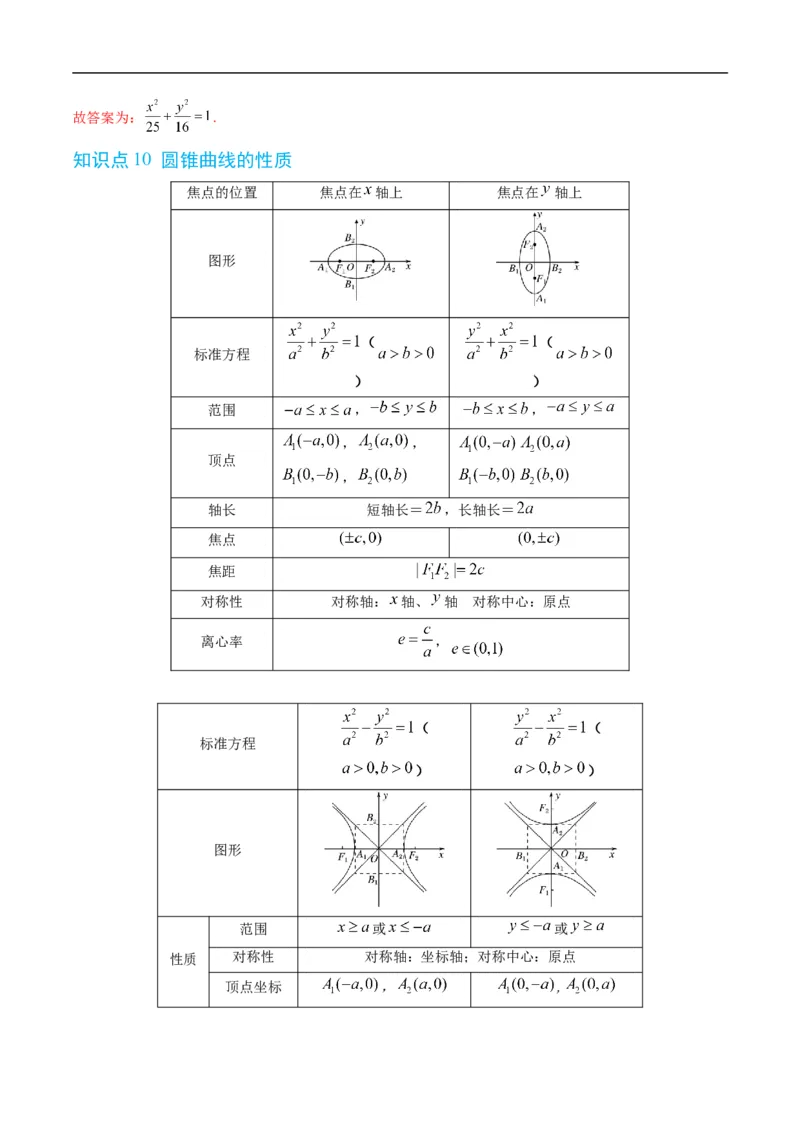 《第二章平面解析几何章末大总结（高效培优讲义）数学人教B版2019选择性必修第一册（解析版）_2027高中必刷题_必刷题2027_2027高一高二必刷题_数学_5.人教B版高中数学讲义选择性必修一》第9页预览