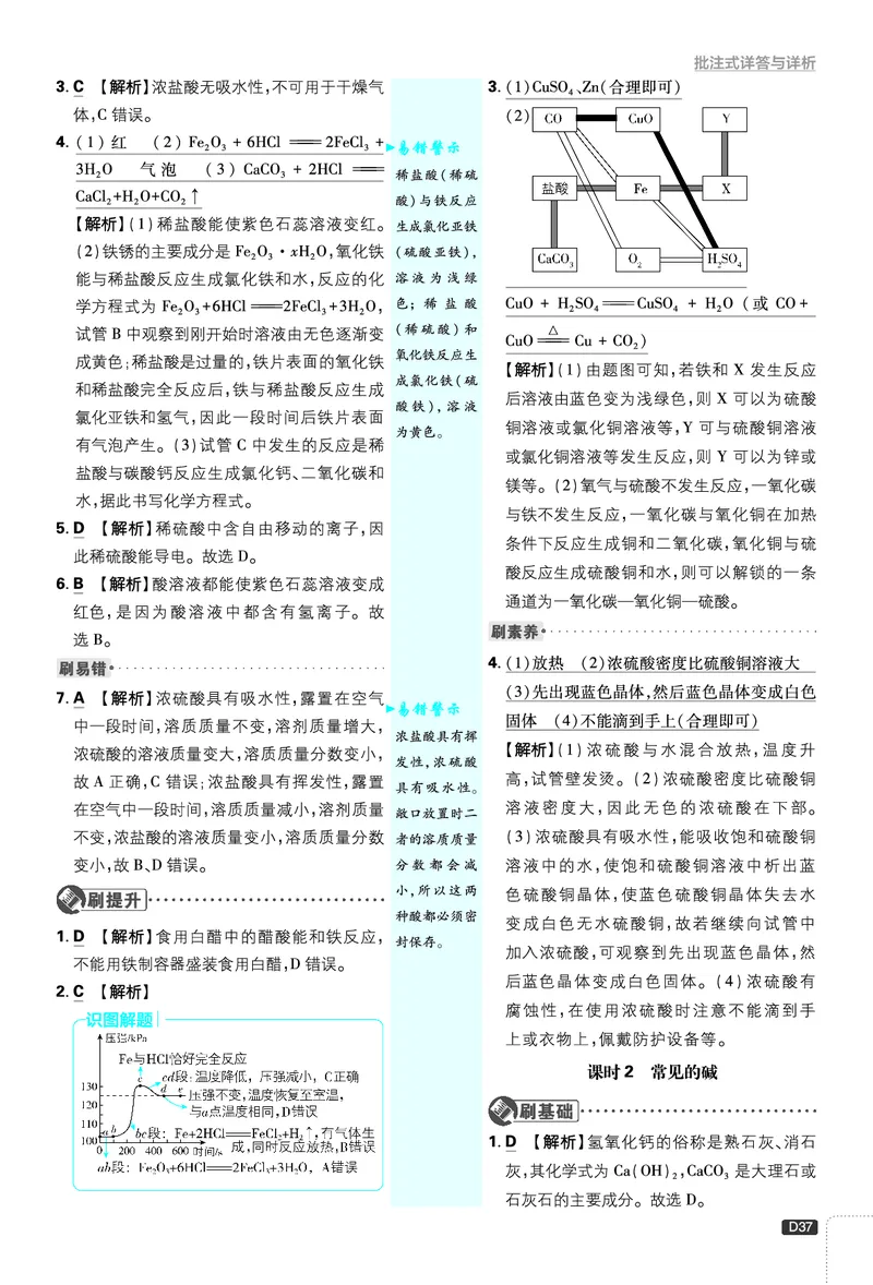 《第十单元_2026版初中《必刷题》7-9年级上下册册（全科）（多版本合集）_初中必刷题下册_2026版初中《必刷题》9年级下册（全科）_2026版初中《必刷题》9年级下册（化学）（人教）》第3页预览