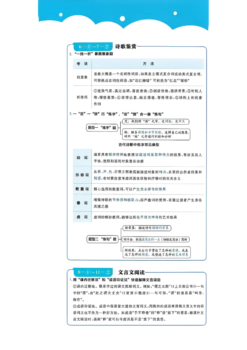 《语文周周练A4_2026秋初中教辅合集_2026秋必刷题_2027《初中必刷题•中考真题分类周周练》语文》第5页预览
