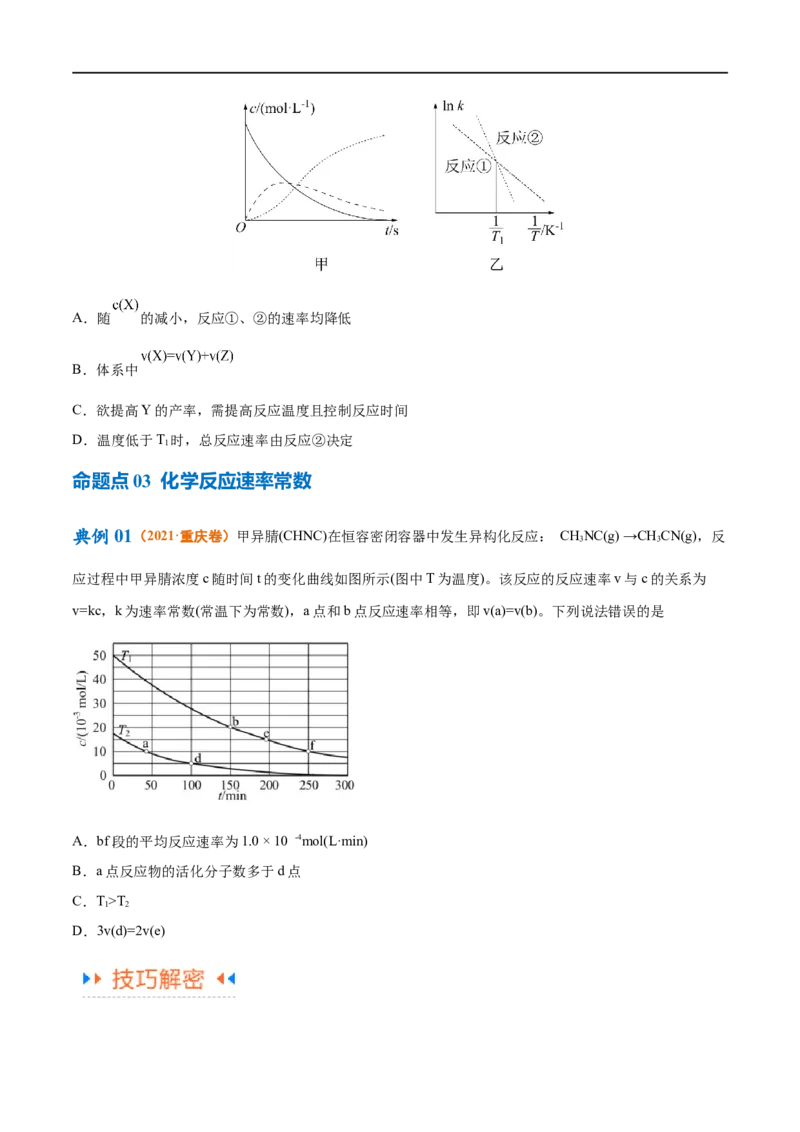 《专题09化学反应速率与化学平衡（讲义）（原卷版）_初高中资料库_高中资料库（转存避免链接过期失效）_高中化学》第6页预览