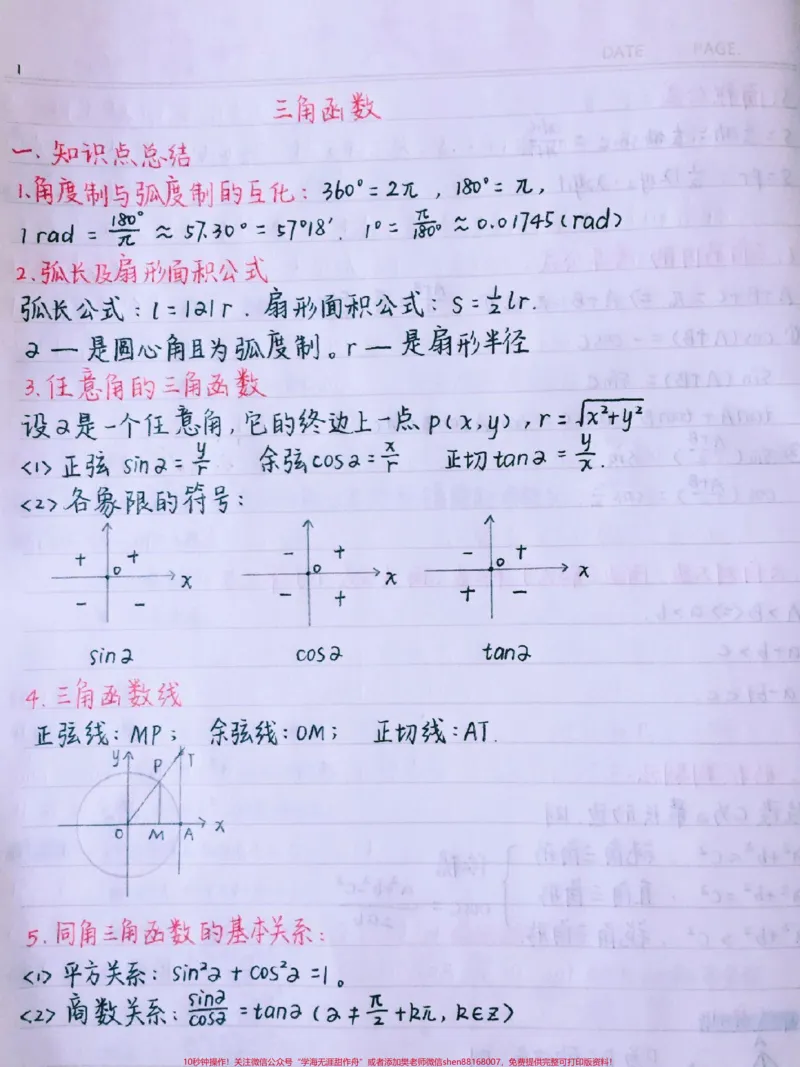 《高中数学最重要也是最难的知识总结，掌握这些知识点，你的数学成绩多拿20分，你别不信#数学#每天学习一点点#图文伙伴计划#qunju888.com图文来了#加油考试人》第1页预览