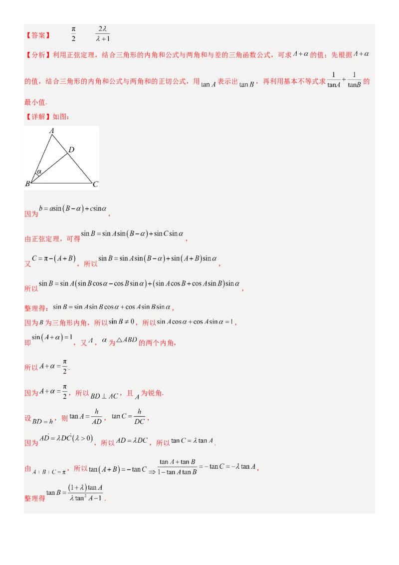 《2026年高考数学考前平稳发挥练手卷04（全国Ⅱ卷）（教师版）_数学_一轮复习_2027年高考数学一轮更新中_32027年高考数学考前练手卷》第10页预览