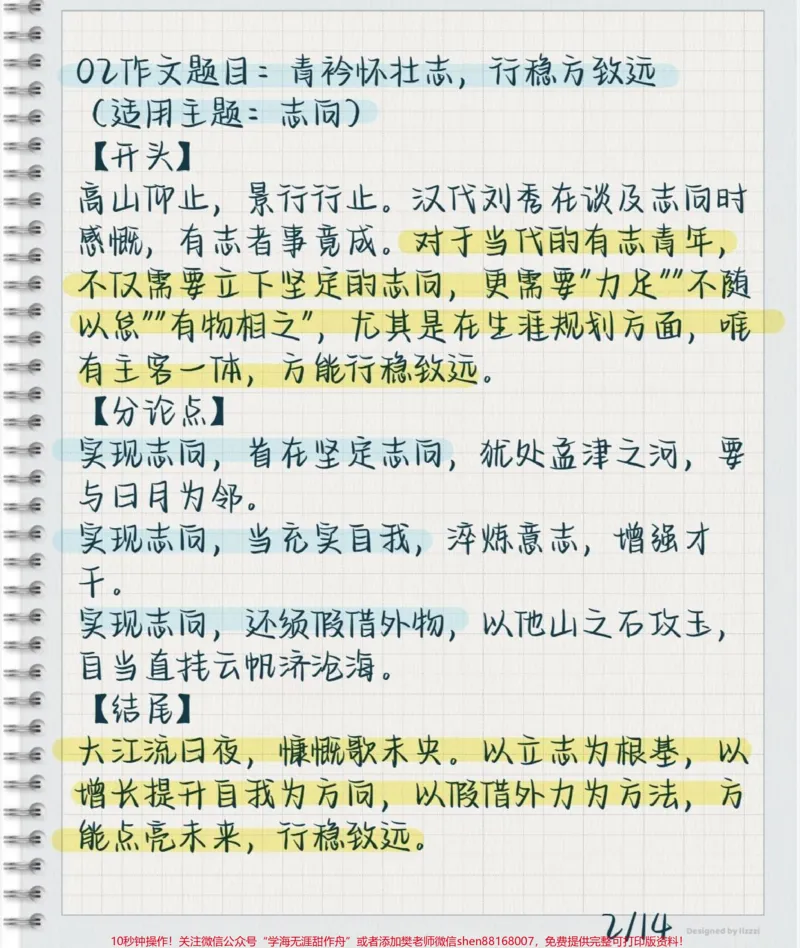 《热点主题作文速成模板，直接背#作文#作文素材#每天学习一点点_最新小学1-9年级各科+幼升小+综合类学习资源汇总包_价值20万元！最新小学1-9年级各科+幼升小+综合类学习资源汇总包》第2页预览