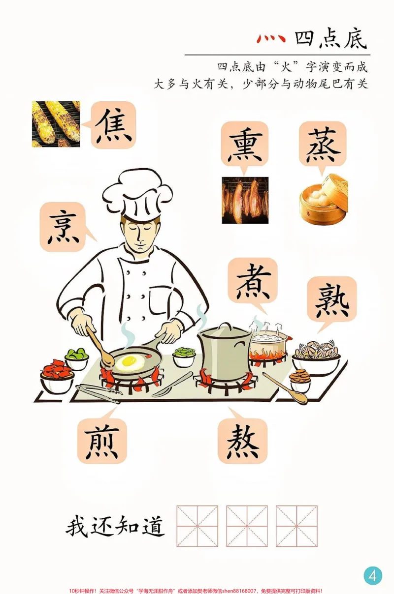 《实用的魔法汉字书‼️。有趣的魔法汉字书来啦，配合识字思维导图，太到位了，宝宝这样认字真的轻松很多。#幼儿识字#魔法汉字#家长收藏孩子受益#知识分享#qunju888.com教育》第4页预览