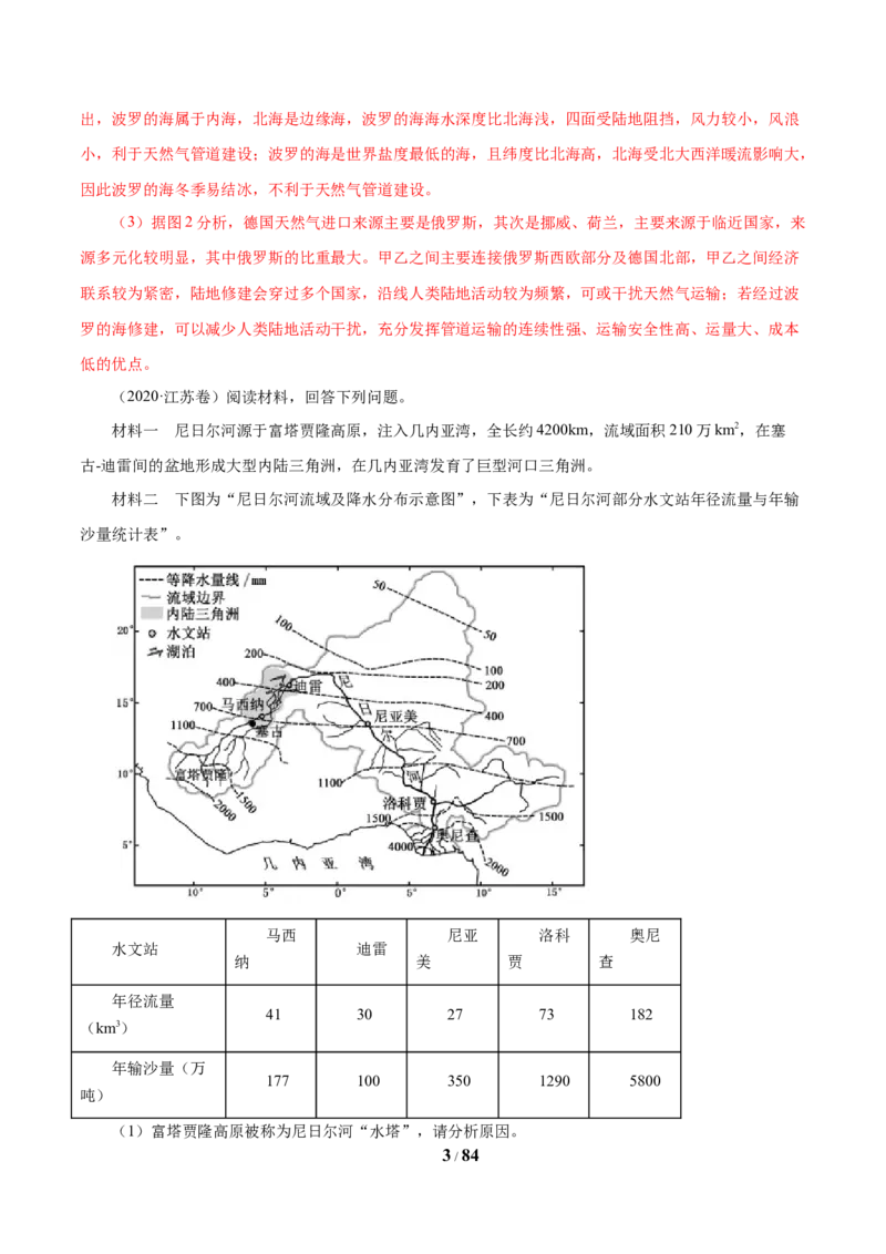 《专题15世界地理解析版_初高中资料库_高中资料库（转存避免链接过期失效）_高中地理》第3页预览