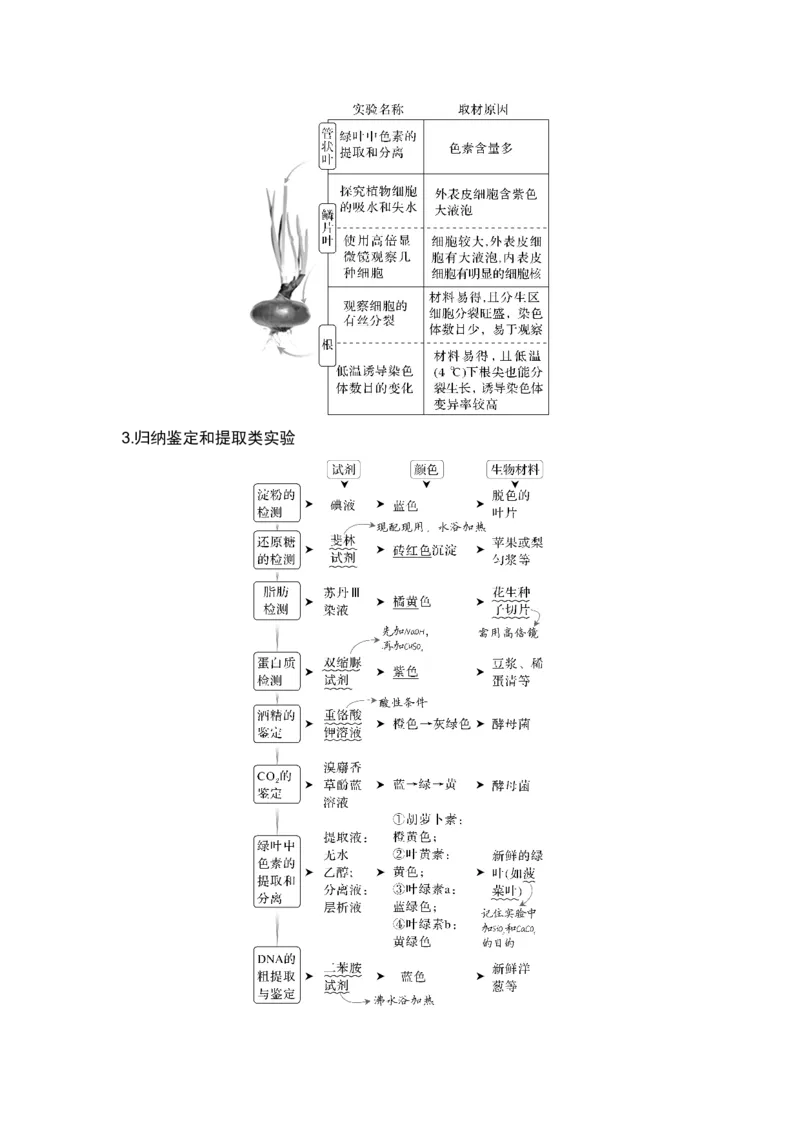 《课时把握教材基础实验和经典实验的思路和方法(1)_2026版高中《二三轮复习+冲刺复习》_另附1套Word版题库_第一篇　大概念专题突破_大概念九掌握科学探究的基本思路和方法，提高实践能力》第3页预览
