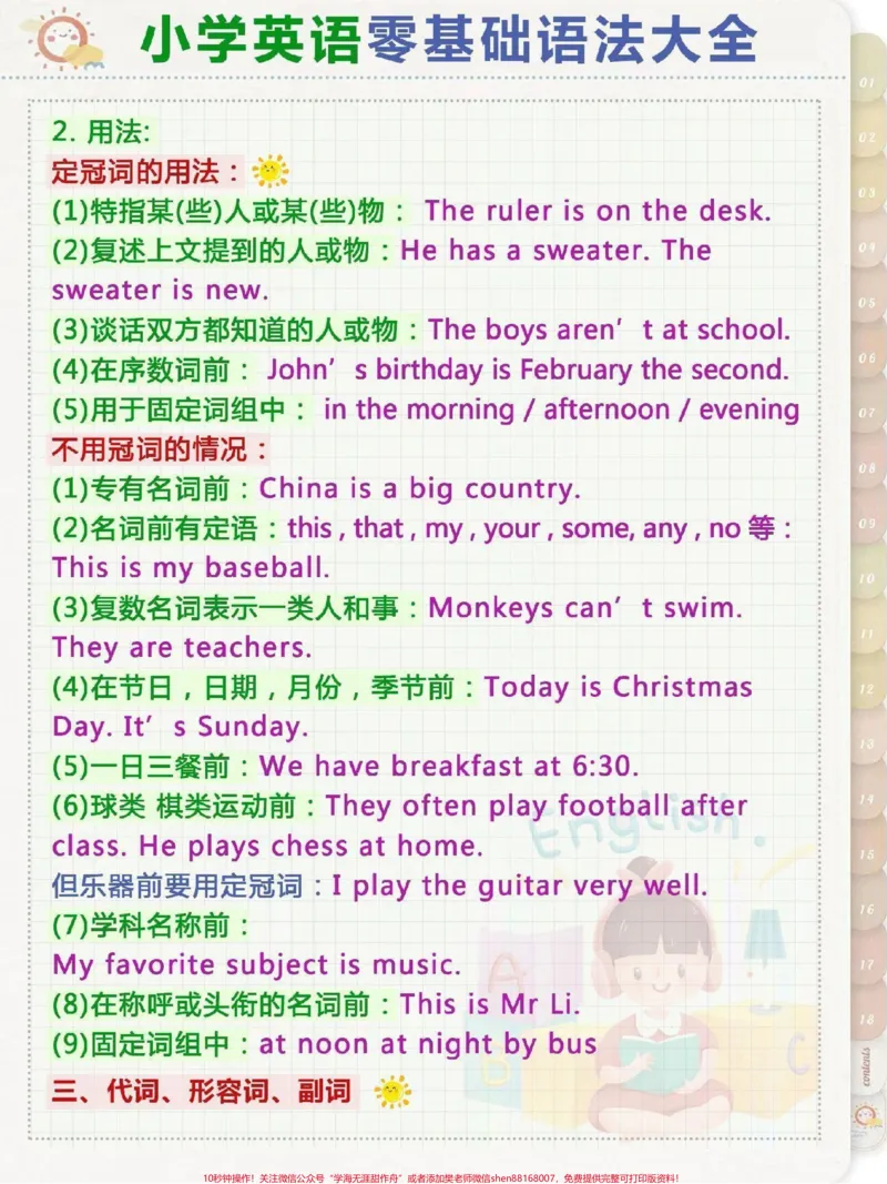 《英语零基础语法大全#英语语法_最新小学1-9年级各科+幼升小+综合类学习资源汇总包_价值20万元!最新小学1-9年级各科+幼升小+综合类学习资源汇总包_综合类一线老师整理版资源(全网独家)》第3页预览