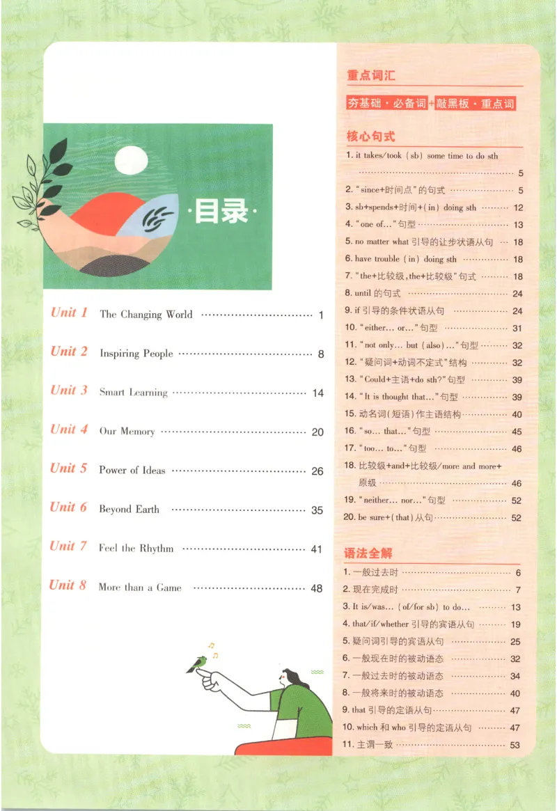 《2027《初中英语•必刷题》9上(人教)狂K重点_初中必刷题2026_9年级_人教版_2027《初中英语•必刷题》9上(人教)》第4页预览