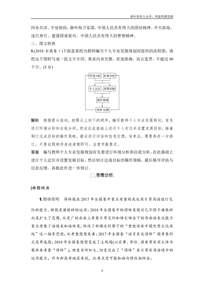 《复习任务群三　“轮考”考点考查(语言得体、扩展语句、仿用句式、图文转换)_初高中资料库_高中资料库（转存避免链接过期失效）_高中语文》第3页预览