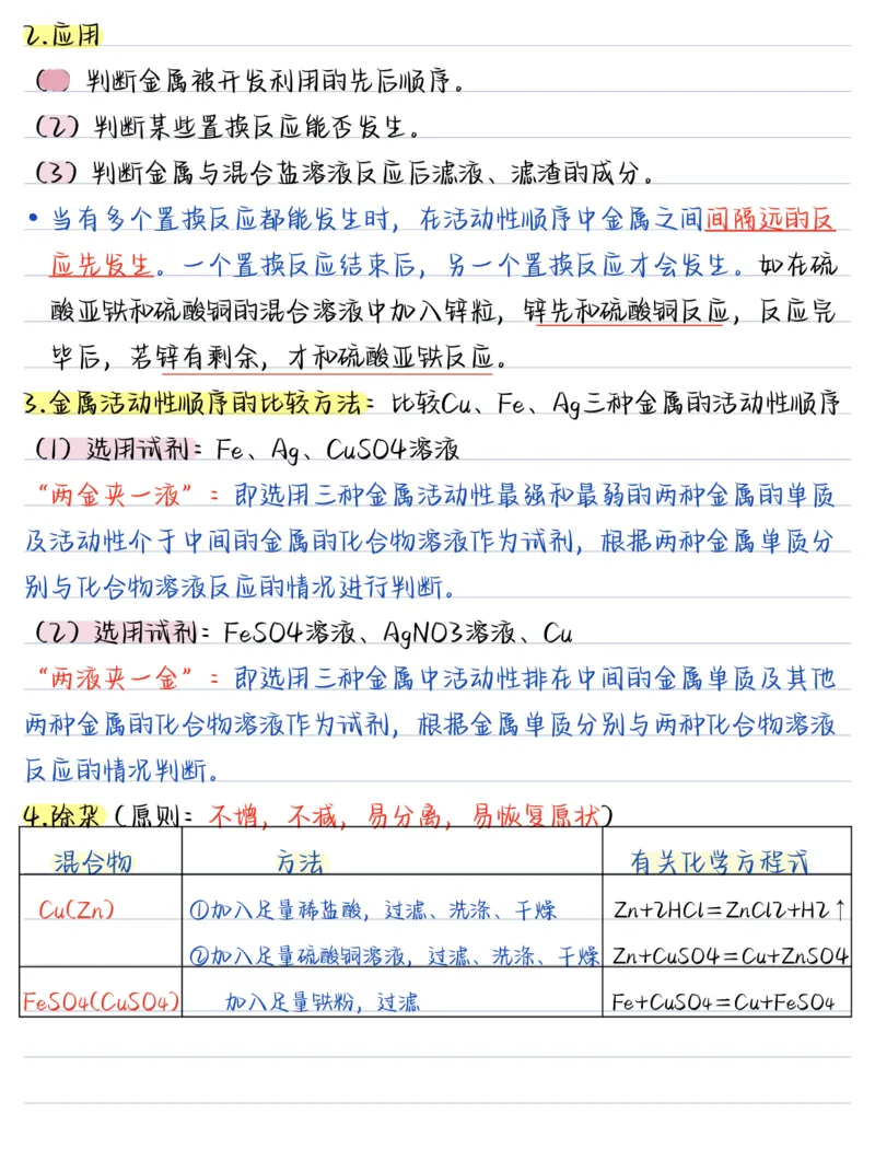 《（化学）2026版《核心笔记》9年级下册（人教）_2026秋初中教辅合集_2027《核心笔记》9全化学（新人教版）》第5页预览