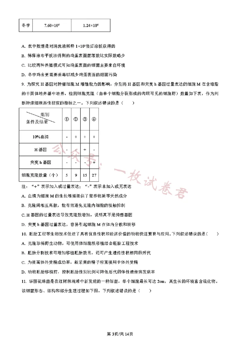 《吉林生物（含答案）_初高中资料库_高中资料库（转存避免链接过期失效）_高中生物》第3页预览